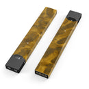 Micro Golden Catipillar Fur V2 - Premium Decal Protective Skin-Wrap Sticker compatible with the Juul Labs vaping device