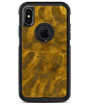 Micro Golden Catipillar Fur V2 - iPhone X OtterBox Case & Skin Kits