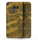Micro Golden Caverns V1 - Samsung Galaxy S8 Full-Body Skin Kit