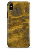 Micro Golden Caverns V1 - iPhone X Clipit Case