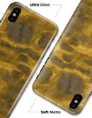 Micro Golden Caverns V1 - iPhone X Clipit Case