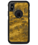 Micro Golden Caverns V1 - iPhone X OtterBox Case & Skin Kits