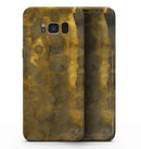 Micro Golden Caverns V2 - Samsung Galaxy S8 Full-Body Skin Kit