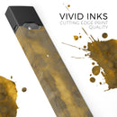 Micro Golden Caverns V2 - Premium Decal Protective Skin-Wrap Sticker compatible with the Juul Labs vaping device