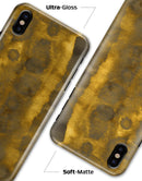 Micro Golden Caverns V2 - iPhone X Clipit Case