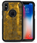Micro Golden Caverns V2 - iPhone X OtterBox Case & Skin Kits