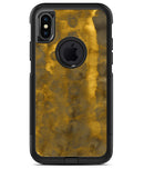 Micro Golden Caverns V2 - iPhone X OtterBox Case & Skin Kits