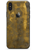 Micro Golden Caverns V2 - iPhone X Skin-Kit
