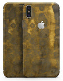 Micro Golden Caverns V2 - iPhone X Skin-Kit