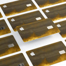 Micro Golden Covers - Premium Protective Decal Skin-Kit for the Apple Credit Card