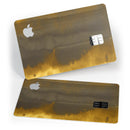 Micro Golden Covers - Premium Protective Decal Skin-Kit for the Apple Credit Card