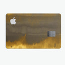 Micro Golden Covers - Premium Protective Decal Skin-Kit for the Apple Credit Card