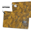 Micro Golden Fibers V1 - Premium Protective Decal Skin-Kit for the Apple Credit Card
