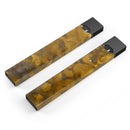 Micro Golden Fibers V1 - Premium Decal Protective Skin-Wrap Sticker compatible with the Juul Labs vaping device