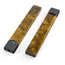 Micro Golden Fibers V1 - Premium Decal Protective Skin-Wrap Sticker compatible with the Juul Labs vaping device