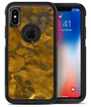 Micro Golden Fibers V1 - iPhone X OtterBox Case & Skin Kits