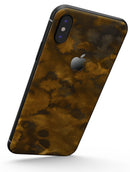 Micro Golden Fibers V1 - iPhone X Skin-Kit
