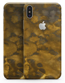 Micro Golden Fibers V1 - iPhone X Skin-Kit