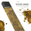 Micro Golden Fibers V2 - Premium Decal Protective Skin-Wrap Sticker compatible with the Juul Labs vaping device
