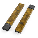 Micro Golden Fibers V2 - Premium Decal Protective Skin-Wrap Sticker compatible with the Juul Labs vaping device