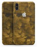 Micro Golden Fibers V2 - iPhone X Skin-Kit