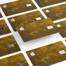 Micro Golden Fog - Premium Protective Decal Skin-Kit for the Apple Credit Card