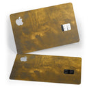 Micro Golden Fog - Premium Protective Decal Skin-Kit for the Apple Credit Card