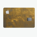 Micro Golden Fog - Premium Protective Decal Skin-Kit for the Apple Credit Card