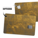 Micro Golden Fog - Premium Protective Decal Skin-Kit for the Apple Credit Card
