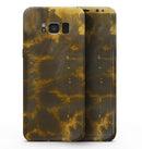 Micro Golden Giraffe Pattern - Samsung Galaxy S8 Full-Body Skin Kit