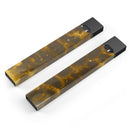 Micro Golden Giraffe Pattern - Premium Decal Protective Skin-Wrap Sticker compatible with the Juul Labs vaping device