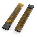 Micro Golden Giraffe Pattern - Premium Decal Protective Skin-Wrap Sticker compatible with the Juul Labs vaping device