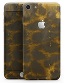 Micro Golden Giraffe Pattern - Skin-kit for the iPhone 8 or 8 Plus