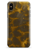Micro Golden Giraffe Pattern - iPhone X Clipit Case
