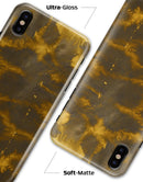 Micro Golden Giraffe Pattern - iPhone X Clipit Case