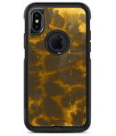 Micro Golden Giraffe Pattern - iPhone X OtterBox Case & Skin Kits