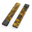 Micro Golden Leopard Spots - Premium Decal Protective Skin-Wrap Sticker compatible with the Juul Labs vaping device