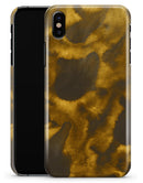 Micro Golden Leopard Spots - iPhone X Clipit Case