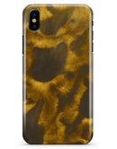 Micro Golden Leopard Spots - iPhone X Clipit Case