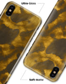 Micro Golden Leopard Spots - iPhone X Clipit Case