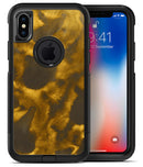 Micro Golden Leopard Spots - iPhone X OtterBox Case & Skin Kits