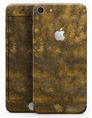 Micro Golden Watercolor Fibers V1 - Skin-kit for the iPhone 8 or 8 Plus