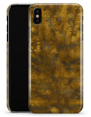 Micro Golden Watercolor Fibers V1 - iPhone X Clipit Case