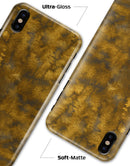 Micro Golden Watercolor Fibers V1 - iPhone X Clipit Case