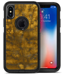 Micro Golden Watercolor Fibers V1 - iPhone X OtterBox Case & Skin Kits