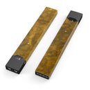 Micro Golden Watercolor Stains - Premium Decal Protective Skin-Wrap Sticker compatible with the Juul Labs vaping device