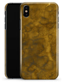 Micro Golden Watercolor Stains - iPhone X Clipit Case
