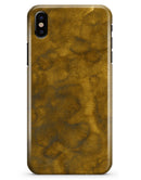 Micro Golden Watercolor Stains - iPhone X Clipit Case