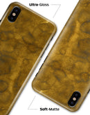 Micro Golden Watercolor Stains - iPhone X Clipit Case