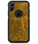 Micro Golden Watercolor Stains - iPhone X OtterBox Case & Skin Kits